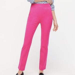 NWT J. Crew Hot Pink Straight Leg Pant